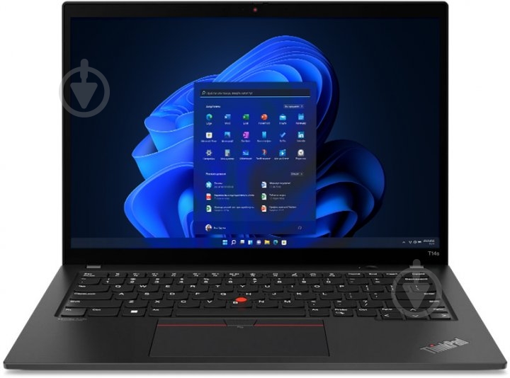 Ноутбук Lenovo ThinkPad T14s AMD G3 T 14" (21CQ0036RA) black - фото 1