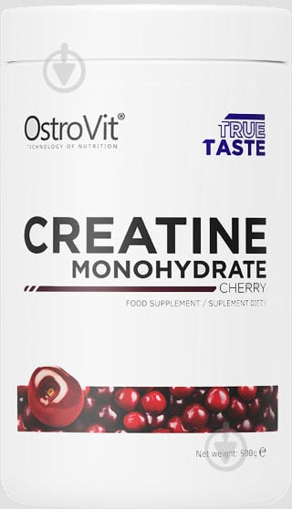 Креатин Ostrovit Creatine Monohydrate вишня 500 г - фото 1