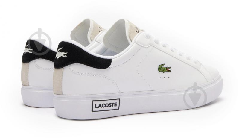 Кроссовки мужские демисезонные Lacoste POWERCOURT 747SMA0082147 р.45 белые - фото 3