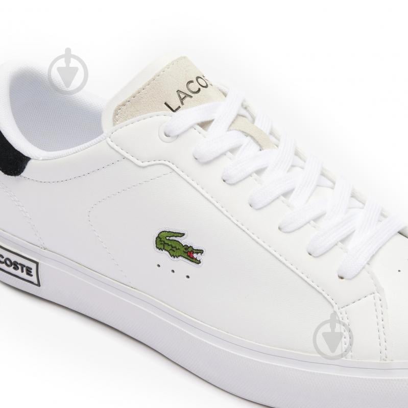 Кроссовки мужские демисезонные Lacoste POWERCOURT 747SMA0082147 р.45 белые - фото 4