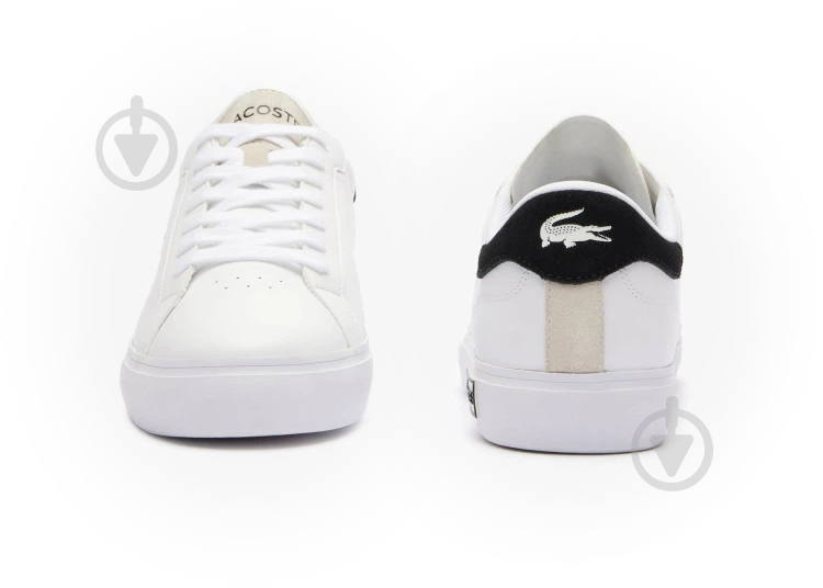 Кроссовки мужские демисезонные Lacoste POWERCOURT 747SMA0082147 р.45 белые - фото 5