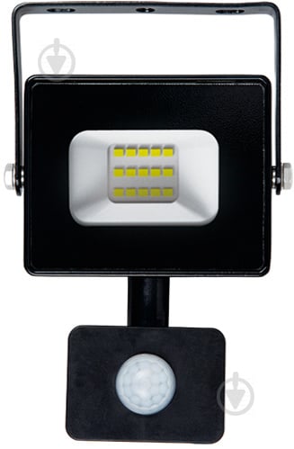 Прожектор з датчиком руху LightMaster LL-700 20 Вт IP44 чорний - фото 1