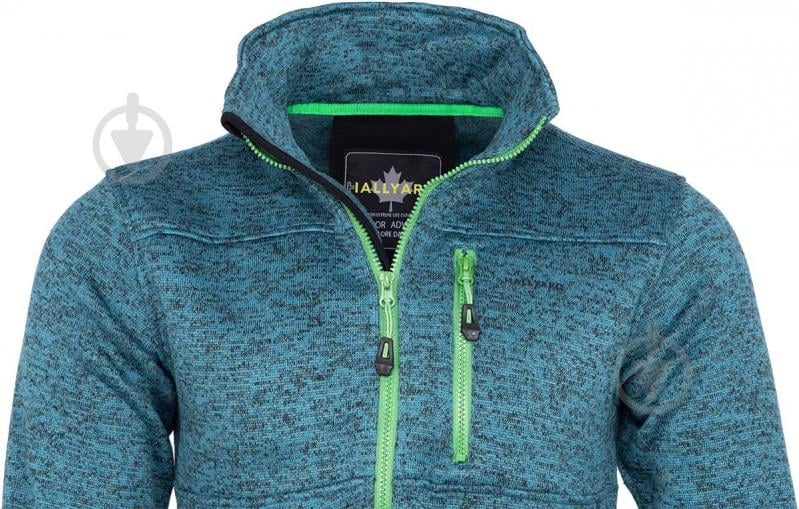 Куртка мужская демисезонная Hallyard Sif 002 SoftShell 2324.12.06 р.XL бирюзовая - фото 4 Куртка мужская демисезонная Hallyard Sif 002 SoftShell 2324.12.06 р.XL бирюзовая - фото 4