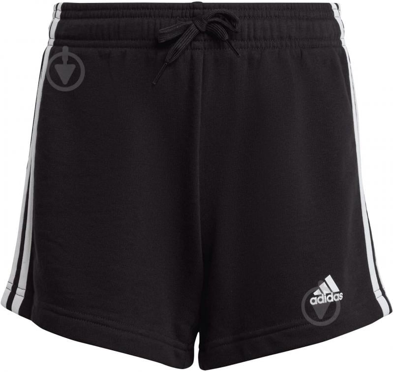 Шорты Adidas Essentials 3 Stripes IC3631 р. 152 черный - фото 1