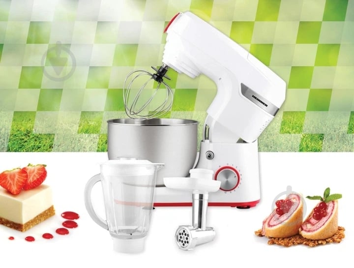 Кухонна машина Heinner HPM-1000WH HPM-1000WH - фото 3 Кухонна машина Heinner HPM-1000WH HPM-1000WH - фото 3