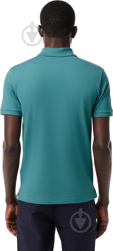 Поло Lacoste SLIM FIT POLO İN PETIT PIQUÉ L.12.12 PH4012IY4 р.S зелений - фото 2