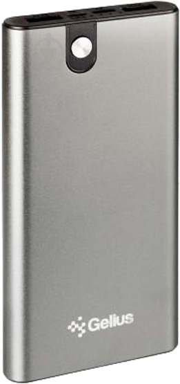 Повербанк Gelius Pro Edge 10000 mAh grey (GP-PB10-013) - фото 1