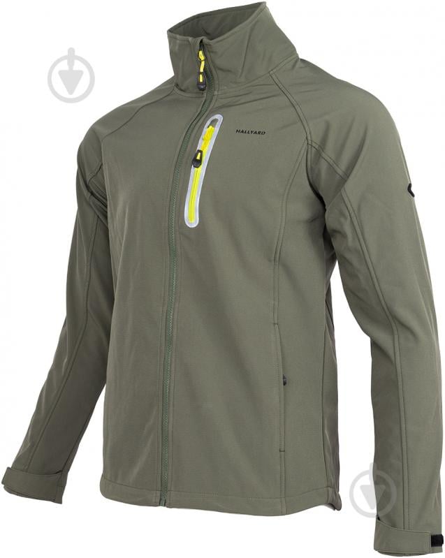 Куртка чоловіча демісезонна Hallyard Sixten 002 SoftShell 2324.11.68 р.M олива - фото 2