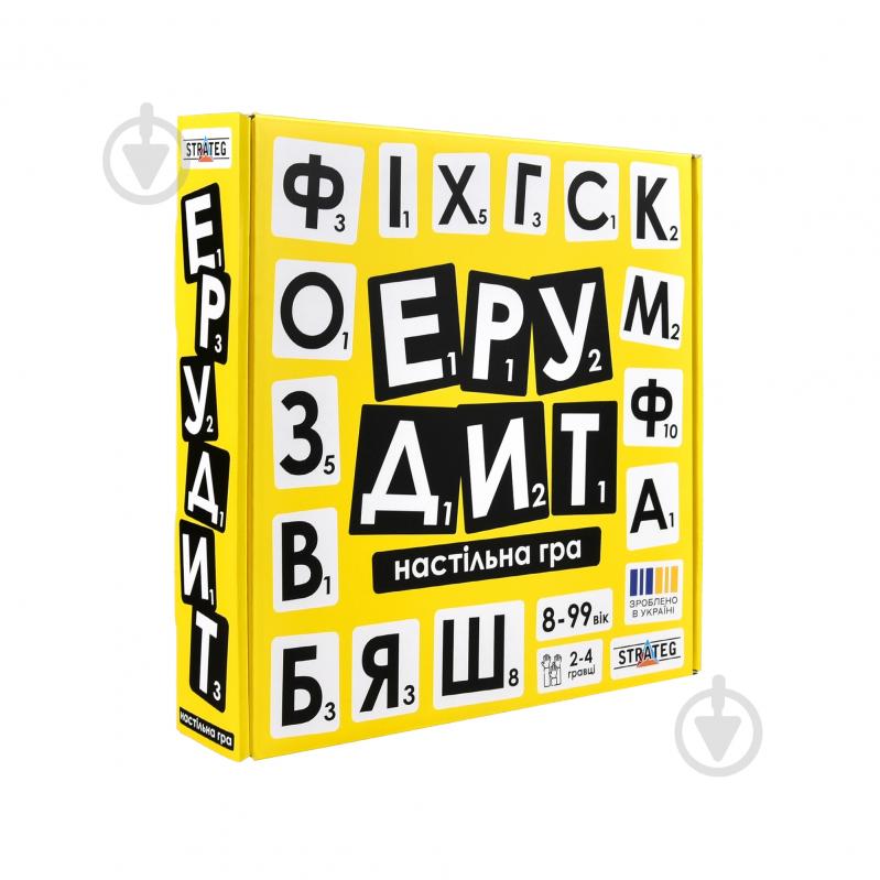 Игра настольная Strateg Эрудит 30619 - фото 1