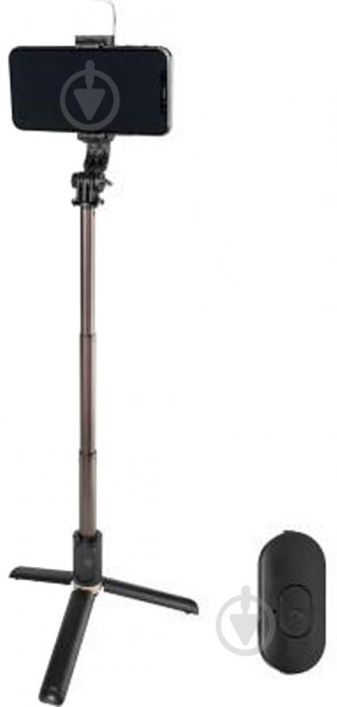 Селфи-монопод Gelius GP-SS012 black Pro Selfie Monopod Tripod Selfielight - фото 11