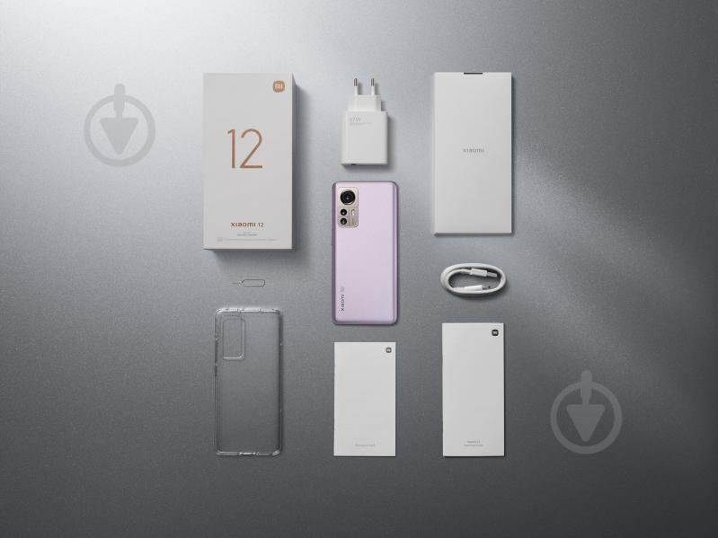 Смартфон Xiaomi 12 5G NFC 12/256GB purple (941514) - фото 10