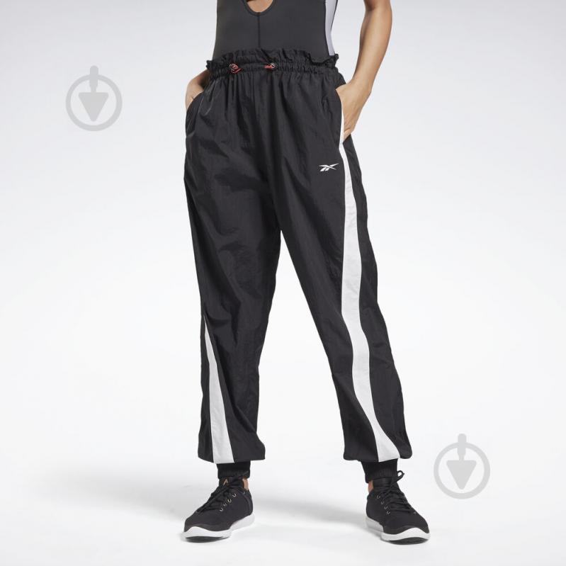 Брюки Reebok SH Woven Pant FI6807 р. XS черный - фото 1