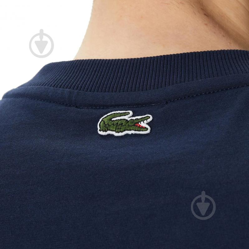 Футболка Lacoste REGULAR FIT TSHIRT TH0410166 р.M синий - фото 5