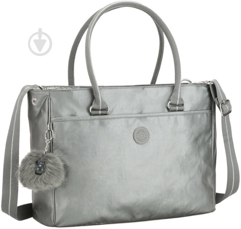 Сумка женская Kipling Artego серебряный KI368519U - фото 1 Сумка женская Kipling Artego серебряный KI368519U - фото 1