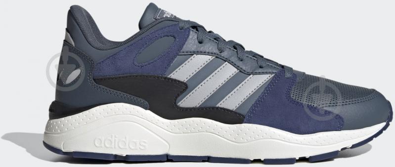 ᐉ Кроссовки Adidas CRAZYCHAOS FW2785 р.UK 10,5 серый с синим • Купить в  Киеве, Украине • Лучшая цена в Эпицентре