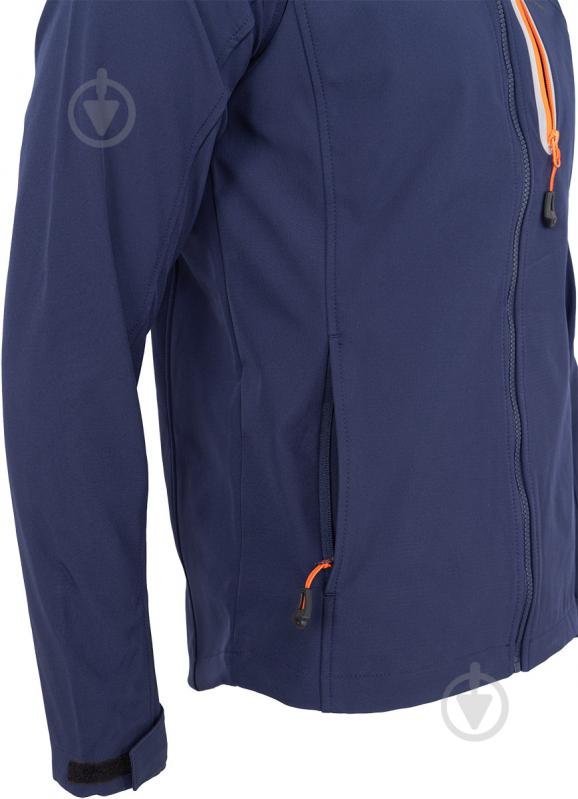 Куртка мужская демисезонная Hallyard Sixten 003 SoftShell 2324.11.79 р.XXXXL темно-синяя - фото 2