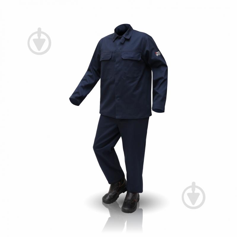 Куртка зварювальника Trident Стеллар р. 3XL зріст 5-6 темно-синій - фото 3