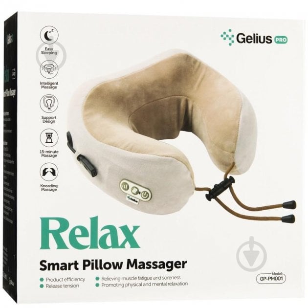 Масажна подушка Gelius Smart Pillow Massager GP-PM001 - фото 13