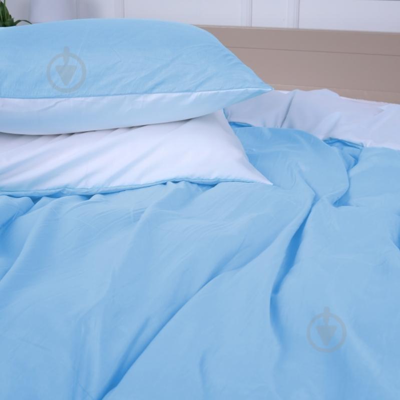 Наволочка Microsatin Premium Reliegos (18-0000+ 12-4608) 40x60 см ментоловий/білий MirSon - фото 1
