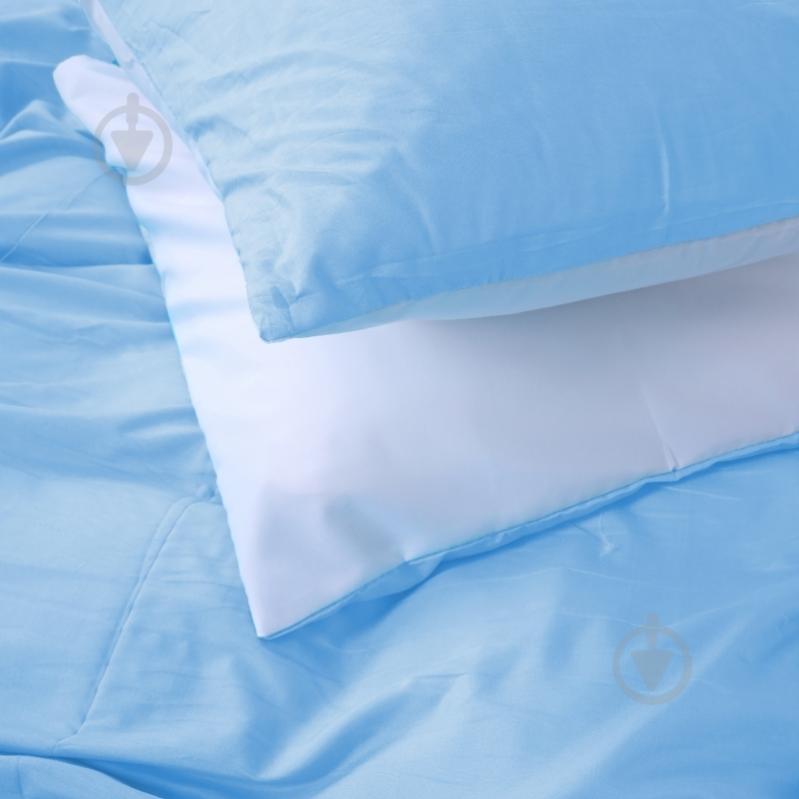 Наволочка Microsatin Premium Reliegos (18-0000+ 12-4608) 40x60 см ментоловий/білий MirSon - фото 2