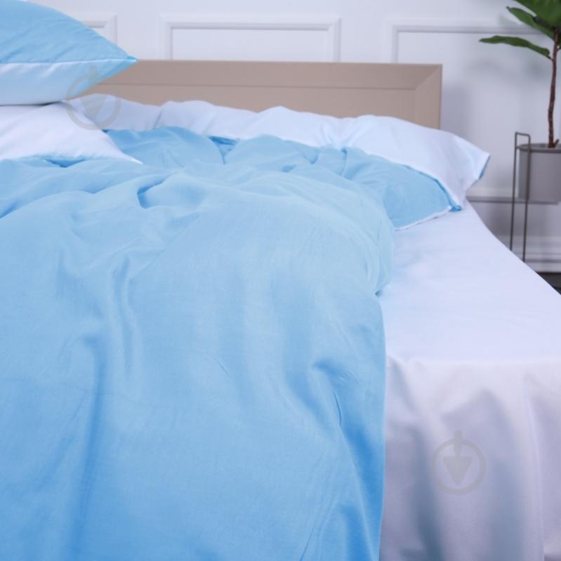 Наволочка Microsatin Premium Reliegos (18-0000+ 12-4608) 40x60 см ментоловий/білий MirSon - фото 5