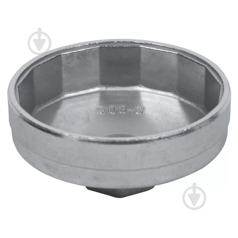 Головка-съемник масляного фильтра Forsage 'крышка''74 мм х 15гр (выпуклая грань), в блистере - фото 2 Головка-съемник масляного фильтра Forsage 'крышка''74 мм х 15гр (выпуклая грань), в блистере - фото 2