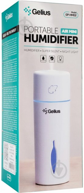 Зволожувач повітря Gelius Pro Humidifier AIR Mini GP-HM02 Білий - фото 9