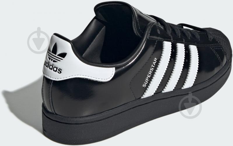 Кроссовки женские демисезонные Adidas SUPERSTAR II W JH7756 р.39 1/3 черные - фото 4