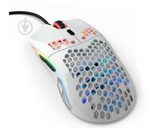 Миша GLORIOUS Model O Glossy, white (GO-GWhite) - фото 1