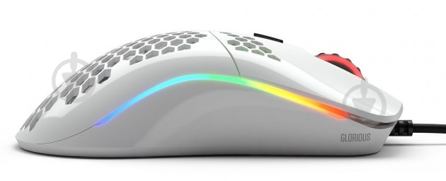 Миша GLORIOUS Model O Glossy, white (GO-GWhite) - фото 2