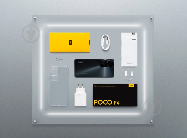 Смартфон POCO F4 6/128GB night black (946655) - фото 8