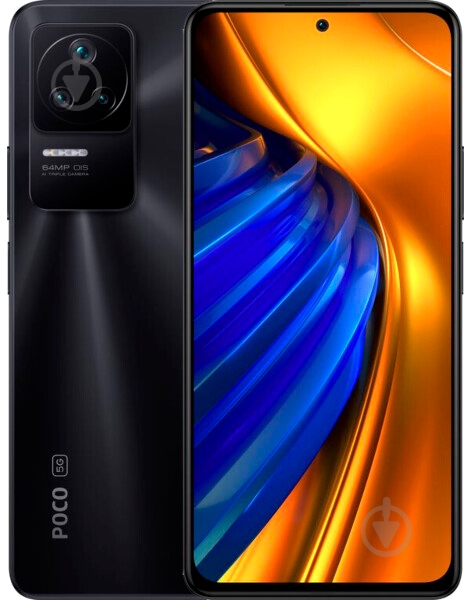 Смартфон POCO F4 6/128GB night black (946655) - фото 1