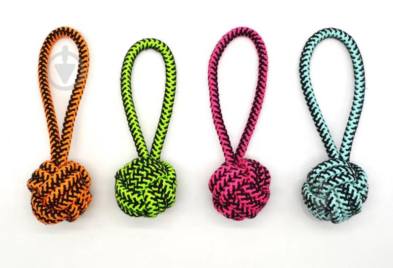 Игрушка для собак DGT-PETS Мяч из каната 22 см в ассортименте FG240418013D - фото 2 Игрушка для собак DGT-PETS Мяч из каната 22 см в ассортименте FG240418013D - фото 2
