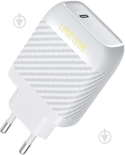 Сетевое зарядное устройство Luxe Cube Dynamic 18W USB C белый - фото 1 Сетевое зарядное устройство Luxe Cube Dynamic 18W USB C белый - фото 1