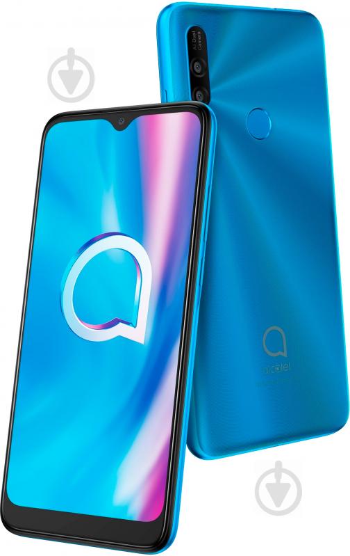 Смартфон Alcatel 1SE light 4087U 2/32GB light blue (4087U-2BALUA12) - фото 9