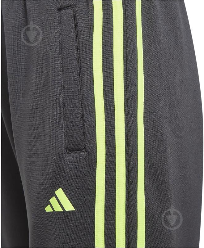 Брюки Adidas Train Essentials 3-Stripes HZ0087 р. 152 серый - фото 4 Брюки Adidas Train Essentials 3-Stripes HZ0087 р. 152 серый - фото 4