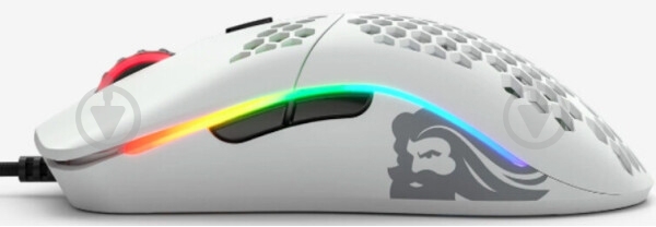 Мышь GLORIOUS Model O Minus Matte, white (GOM-White) - фото 4