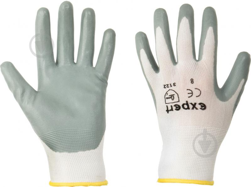 Перчатки Expert Tools с покрытием нитрил M (8) N119-8 - фото 2