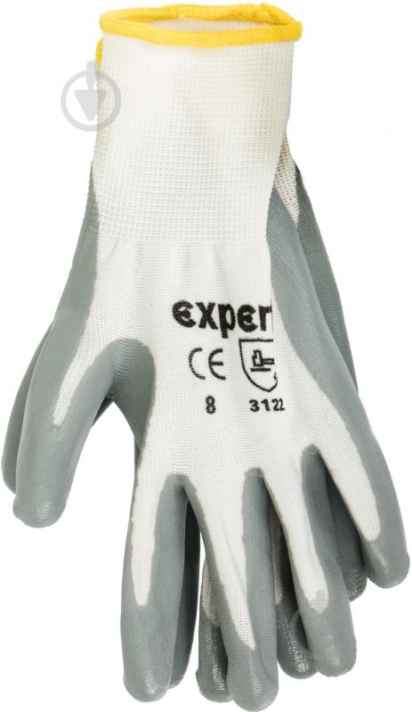 Перчатки Expert Tools с покрытием нитрил M (8) N119-8 - фото 3
