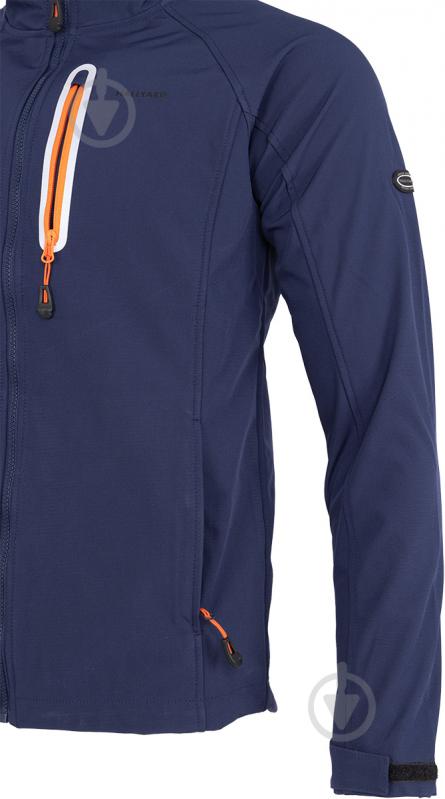 Куртка мужская демисезонная Hallyard Sixten 003 SoftShell 2324.11.77 р.XXL темно-синяя - фото 8