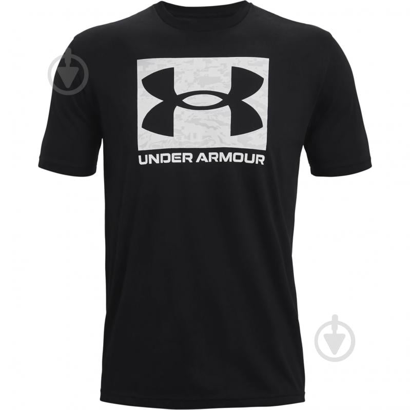 Футболка Under Armour ABC CAMO BOXED LOGO SS 1361673-001 р.XL чорний - фото 1