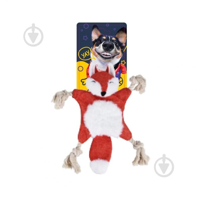 Игрушка для собак DGT-PETS Лиса 25 см FG240418018D-2 - фото 1 Игрушка для собак DGT-PETS Лиса 25 см FG240418018D-2 - фото 1