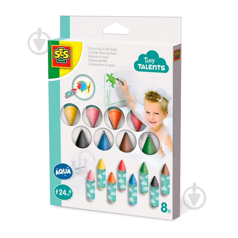 Набор для рисования SES Tiny Talents Водные забавы 13096S - фото 1