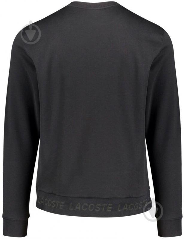 Свитшот Lacoste SH8577031 р.L черный - фото 2