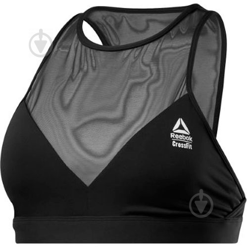 Бра Reebok RC Mesh Bra FK4379 р.S черный - фото 1