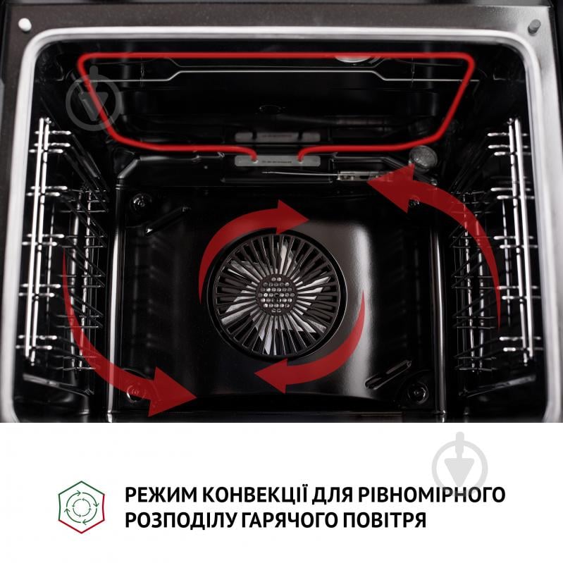 Духова шафа Perfelli PERLA 6M7 INOX електрична повновбудовувана - фото 11