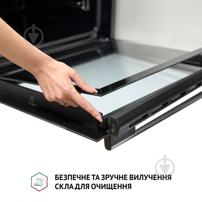 Духова шафа Perfelli PERLA 6M7 INOX електрична повновбудовувана - фото 12