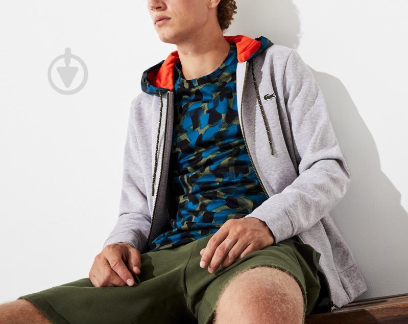 Джемпер Lacoste SH85944HV р.3XL сірий - фото 5 Джемпер Lacoste SH85944HV р.3XL сірий - фото 5