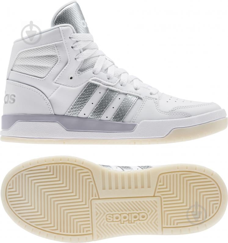 Кроссовки женские зимние Adidas ENTRAP MID FW3479 р.38 2/3 белые - фото 10