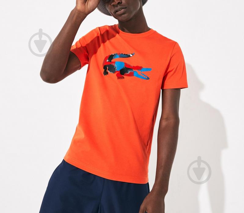 Футболка Lacoste TH84494FF р.4 помаранчевий - фото 1